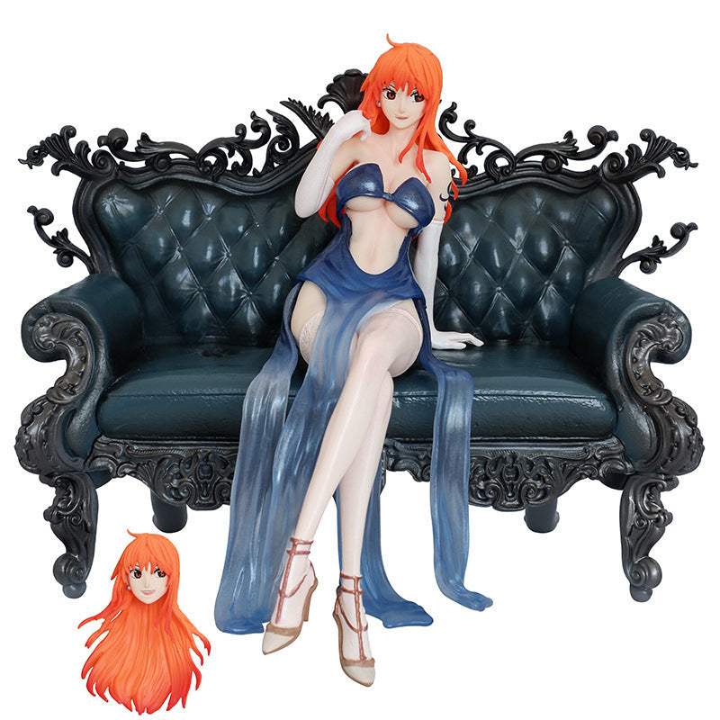 SH One Piece Series GK Figure Nami Suit Series Statue