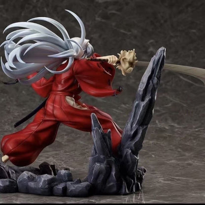 Inuyasha HM Big Sword Sesshomaru Battle Version Statue Figure Model