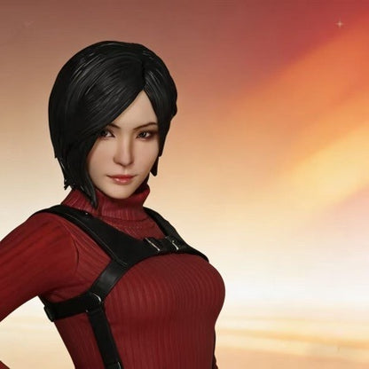 Resident Evil Ada Wong Leon Zombie Hunter 1/6 Figure Model Birthday Gift Game Anime