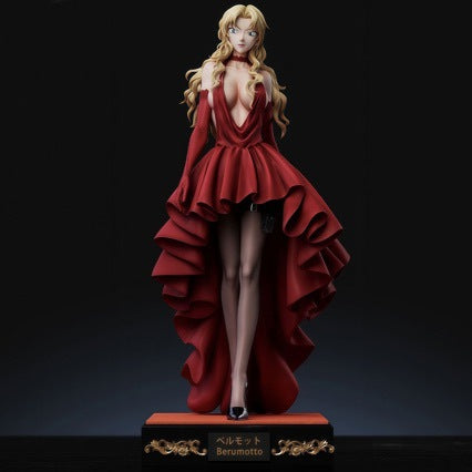 YYDS Dress Vermouth Limited Detective Conan GK Model Figure Statue