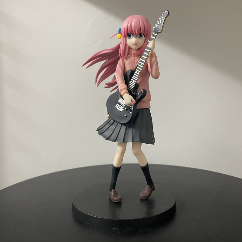 Anime Bocchi the Rock! Hitori Gotoh Standing Figure Model Ornament