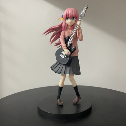 Anime Bocchi the Rock! Hitori Gotoh Standing Figure Model Ornament