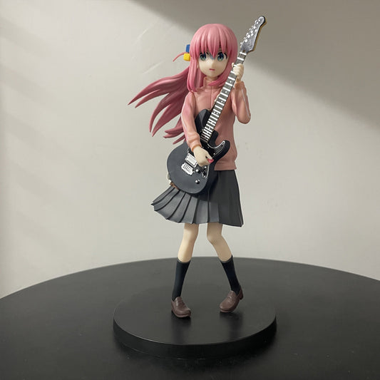 Anime Bocchi the Rock! Hitori Gotoh Standing Figure Model Ornament