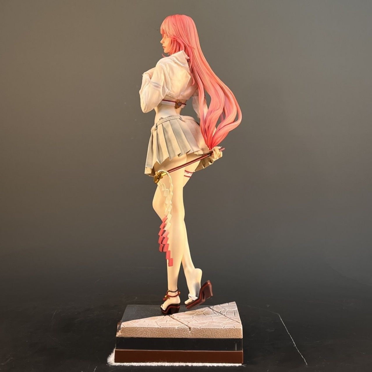 Swimsuit Yae Miko Figure Anime Girl Statue Collection