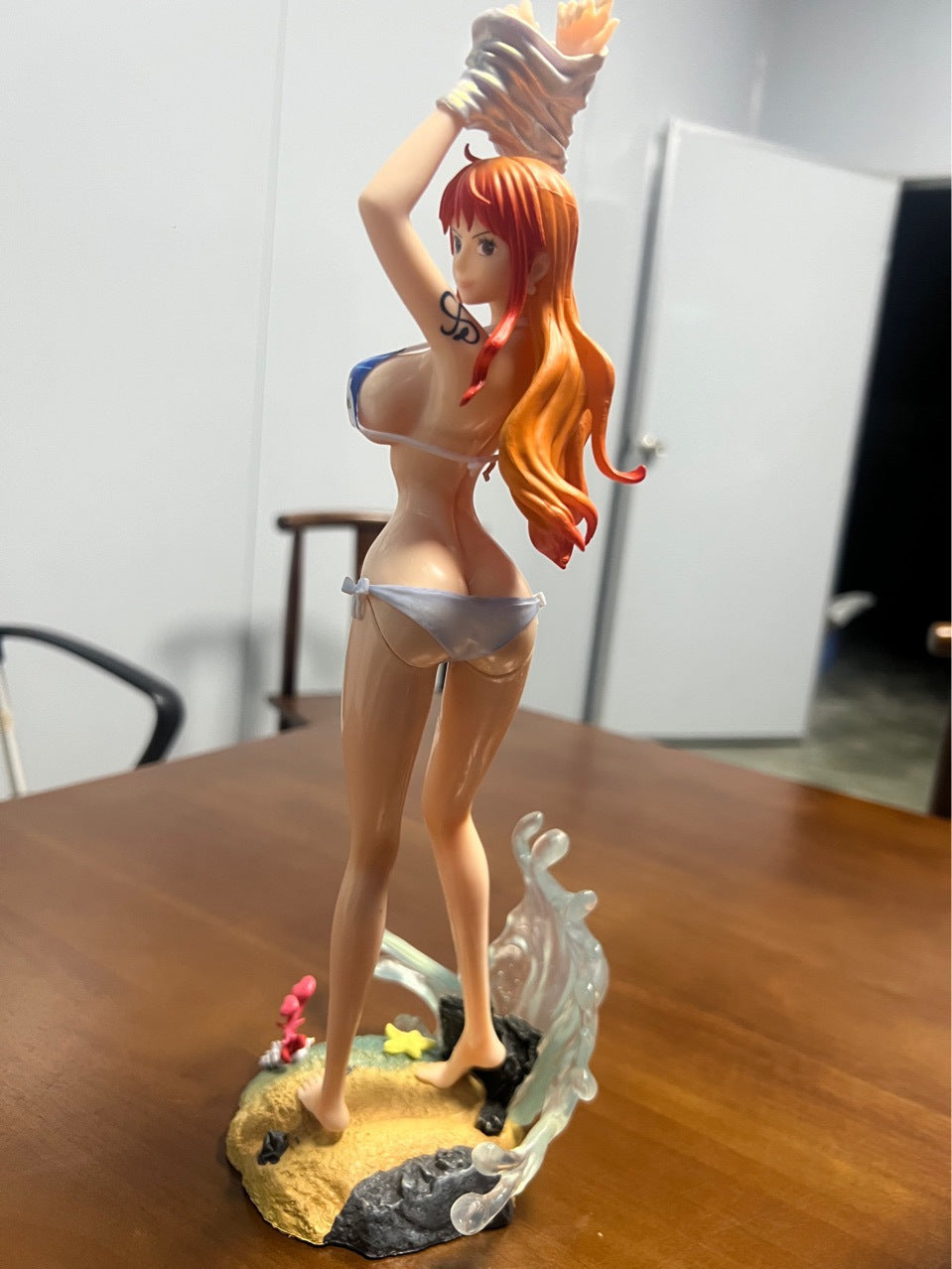 One Piece Nami Swimsuit Figure Anime Cartoon Desktop Model