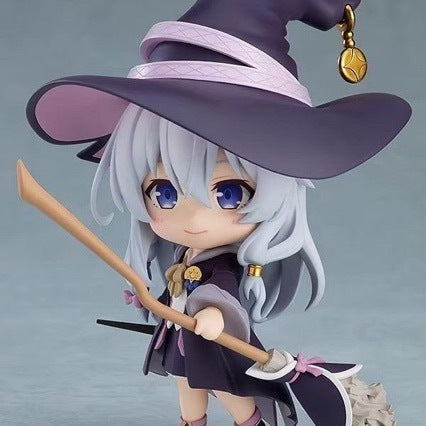 Anime Q Version Nendoroid 1878 Wandering Witch Elaina Interchangeable Face Figure Model