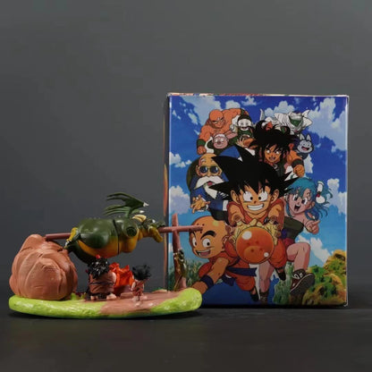 Anime Wholesale Dragon Ball GK Son Goku Big Egg Fish Pug Sinbaru Figure Model