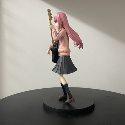 Anime Bocchi the Rock! Hitori Gotoh Standing Figure Model Ornament