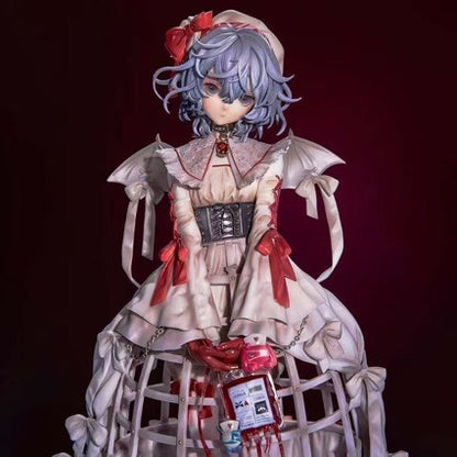 Touhou Project Remilia Scarlet Blood Short Hair Anime Figure Model