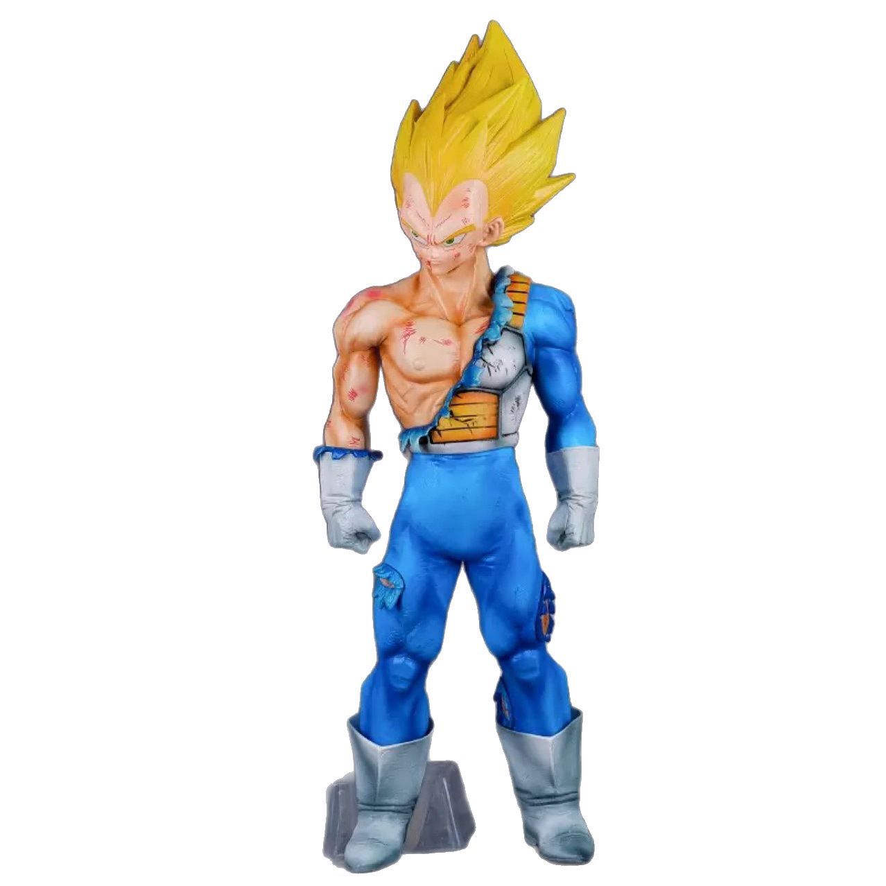 Dragon Ball Battle Damaged Vegeta Destroyer God Three Head Sculpt Figure