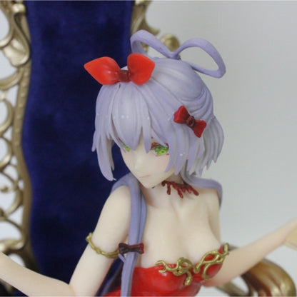 Mystic Garden Princess Throne Red Dress Luo Tianyi Blue Dress Luo Tianyi Figure