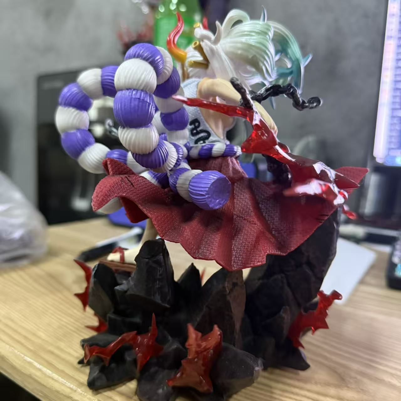 Pre-sale Anime One Piece NY Yamato Full Paint Figure Kaido Daughter Girl Desktop Ornament