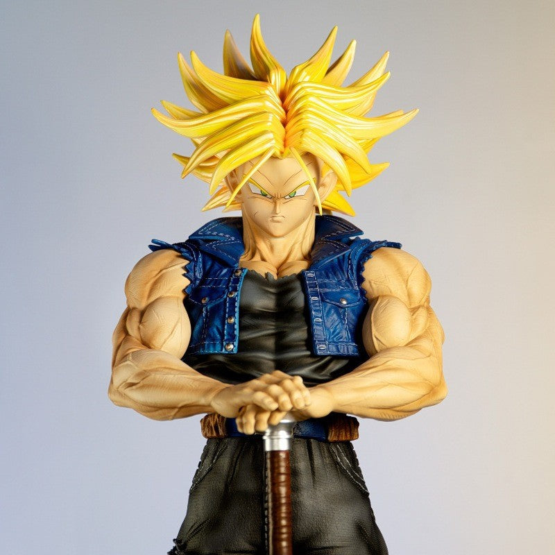 JT Statue 2% Future Trunks Dragon Ball Figure Anime Model Statue