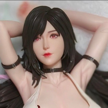 Tifa Figure Final Fantasy CR 2D Anime Girl Computer Case Model Decoration