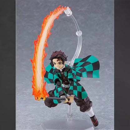 Shifeng She Demon Slayer Figma 498-DX Tanjiro Figure 508-DX Nezuko Anime Figure