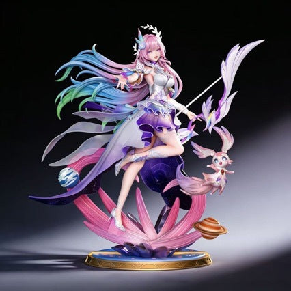 Bow and Arrow Sion Figure GK Anime Girl Desktop Decoration Scene Model Toy Statue Gift