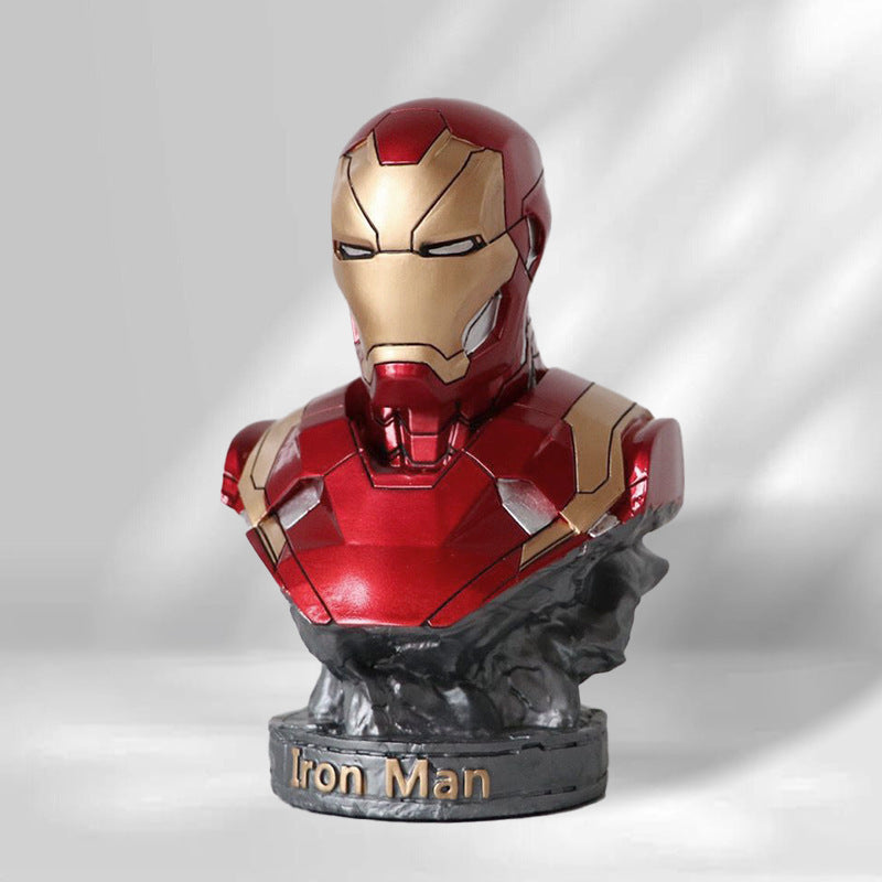 Marvel Iron Man Bust Original Color Bust Series Resin Statue GK Figure