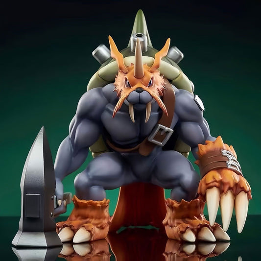 [SSS+ Premium] Zudomon Digimon Anime Figure Battle Greymon Adventure Toy