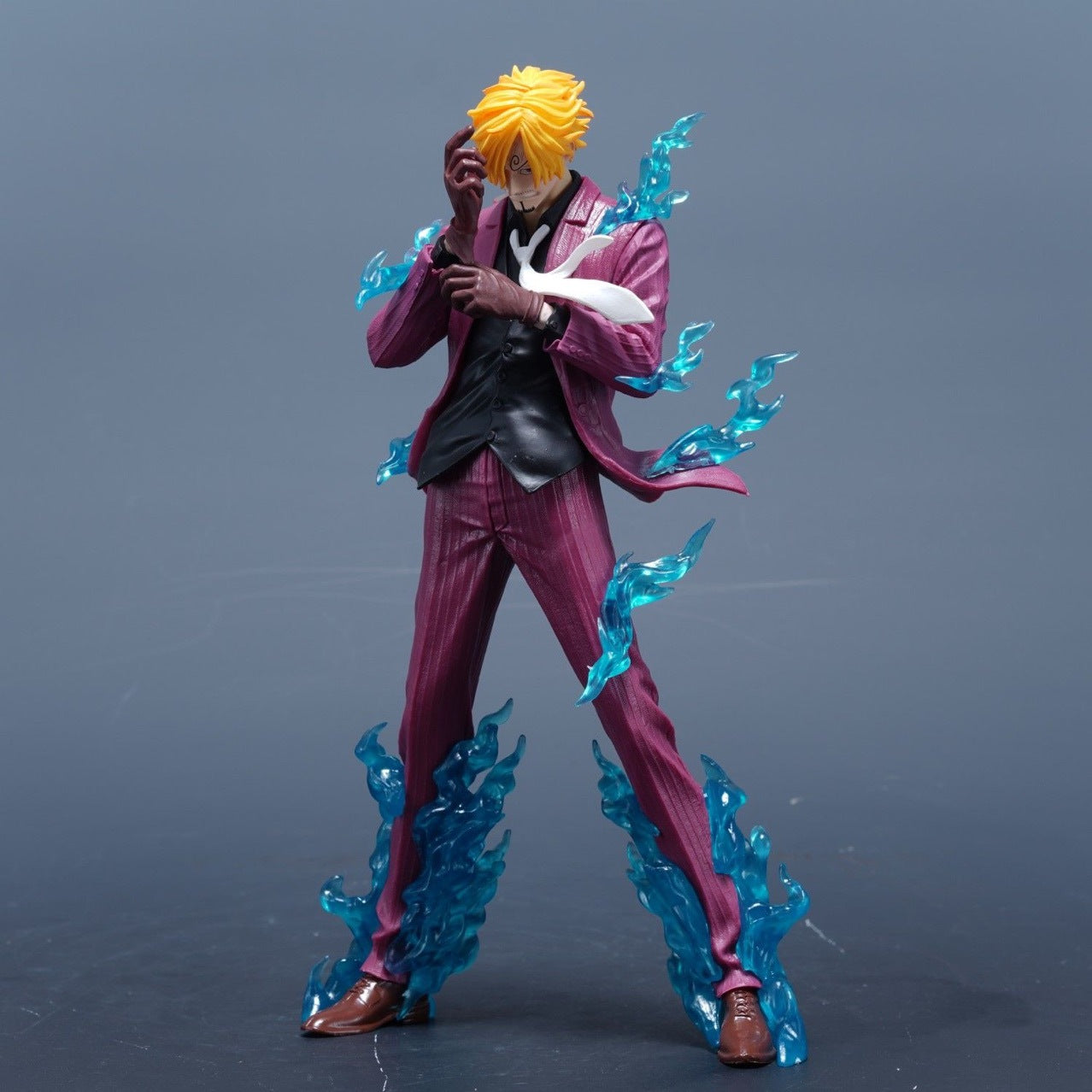 LK New Single Character Tenkai Sanji 24cm One Piece GK Figure Model Statue