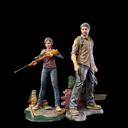 The Last of Us Post-Apocalyptic Zombie Game Series Joel Ellie 1/9 Scale Figure Model Boxed