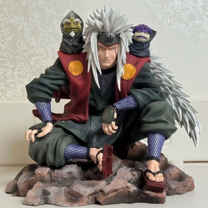 Shengchuang Anime ICE Ice House Jiraiya Gamaken Myoboku Mountain Series Ninja Figure Statue GK
