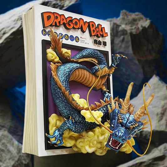 ZF Dragon Ball Premium GK Figure Manga Cover Background Goodbye Goku GK Figure Display