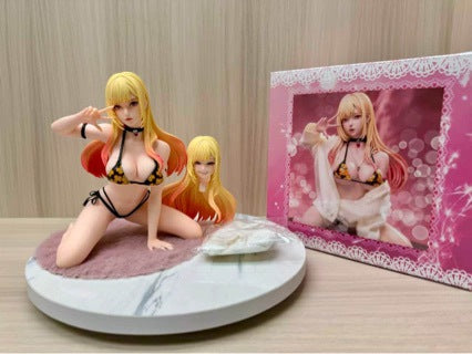 EDS Swimsuit Marin Kitagawa Figure Anime Model Desktop GPU Car Decoration Gift