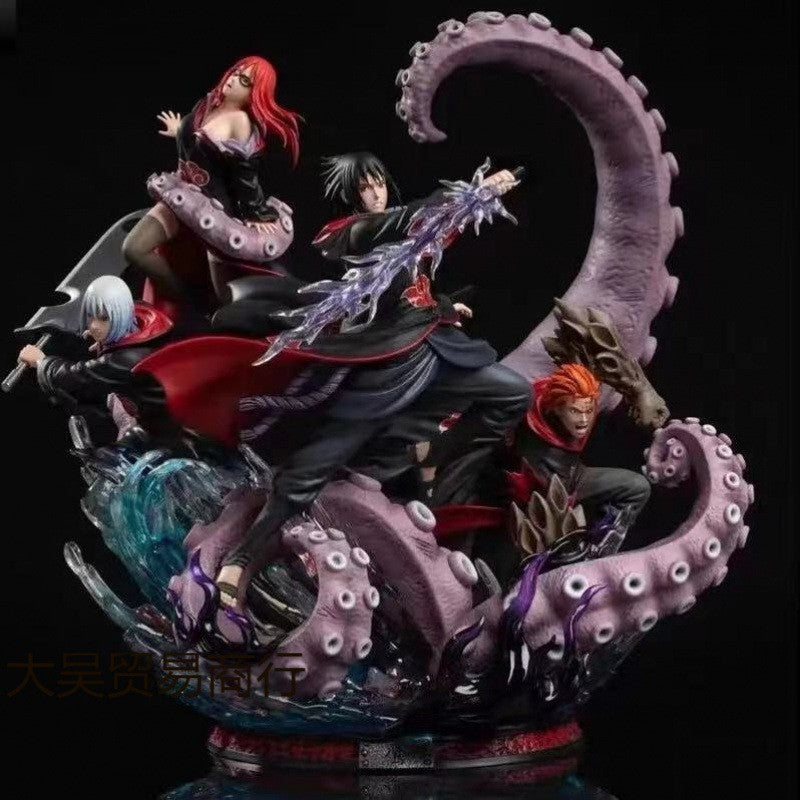 Naruto Figure GK Large Light-Up Model Susanoo Kakashi Sasuke Itachi Figure