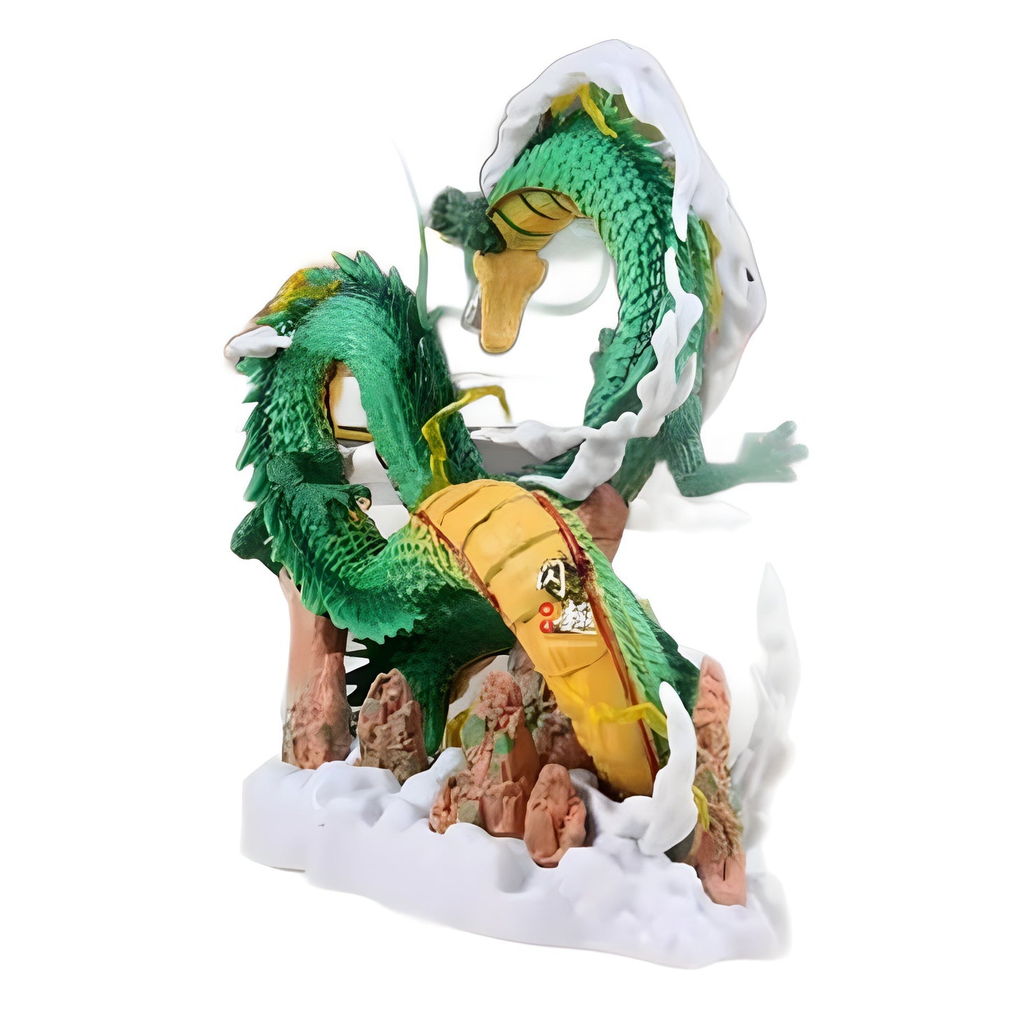 DX Dragon Ball GK YOYO Shenron & Young Goku Wishing Dragon Statue Anime Figure Model