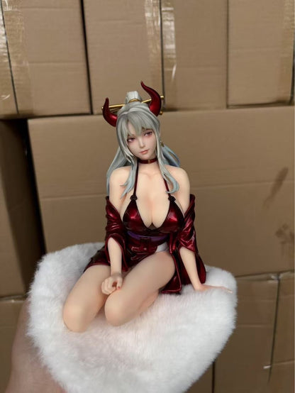 One Piece Series Kimono Kneeling Yamato Figure Anime GK Statue Model