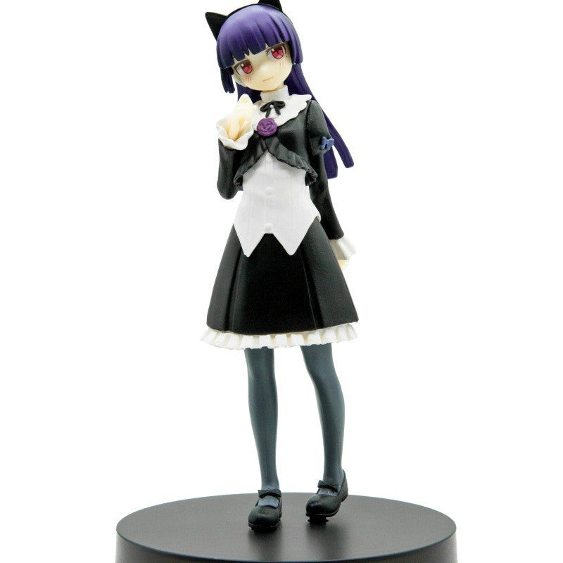 Black Cat Pup Kuroneko Figure Anime Cute Girl Model Decor