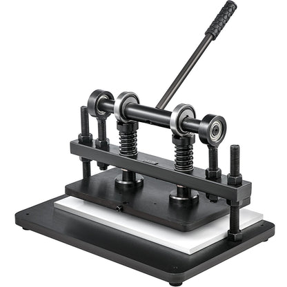 VEVOR Manual Leather Die Cutting and Embossing Press, 2 Plat 36 x 26 cm
