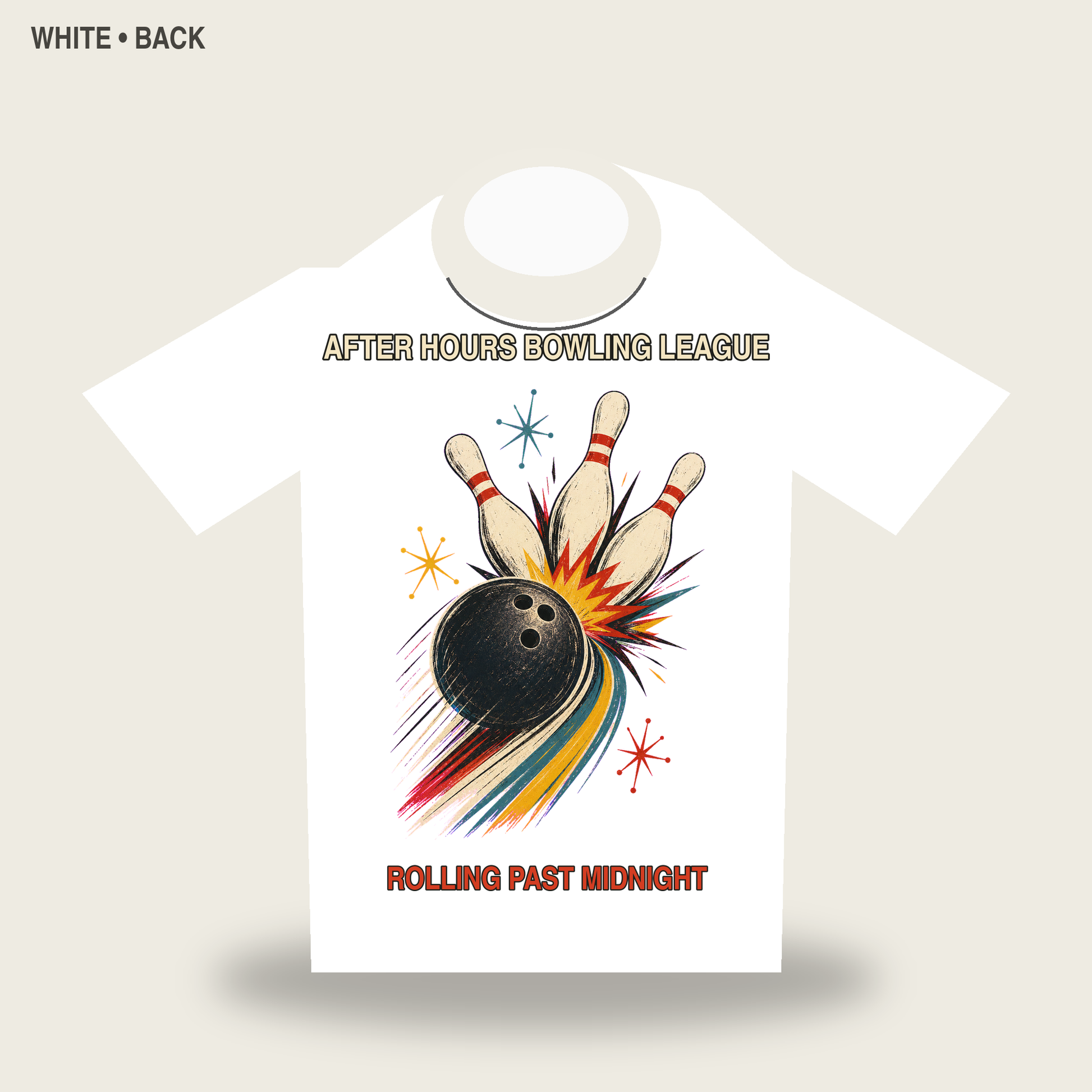 After Hours Bowling League Retro Graphic T-Shirt - POD-20260728-049_white_back_mockup