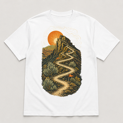 Desert Switchback Survey Graphic T-Shirt - POD-20260728-077_white_front_mockup