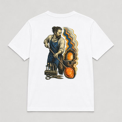 Glass Tide Workshop Graphic T-Shirt - POD-20260728-079_white_back_mockup