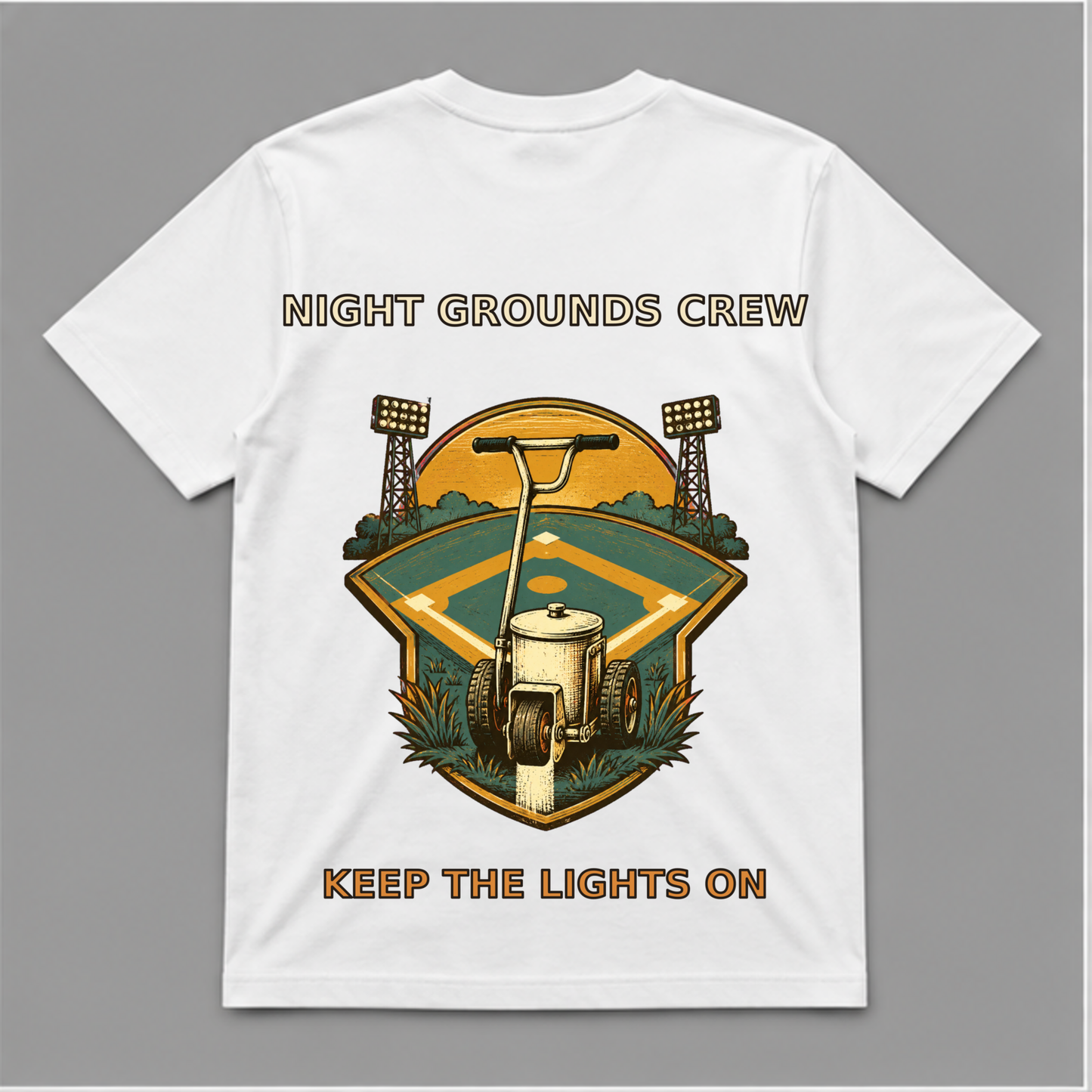 Night Grounds Crew Vintage Baseball Graphic T-Shirt - POD-20260805-085_white_back_mockup