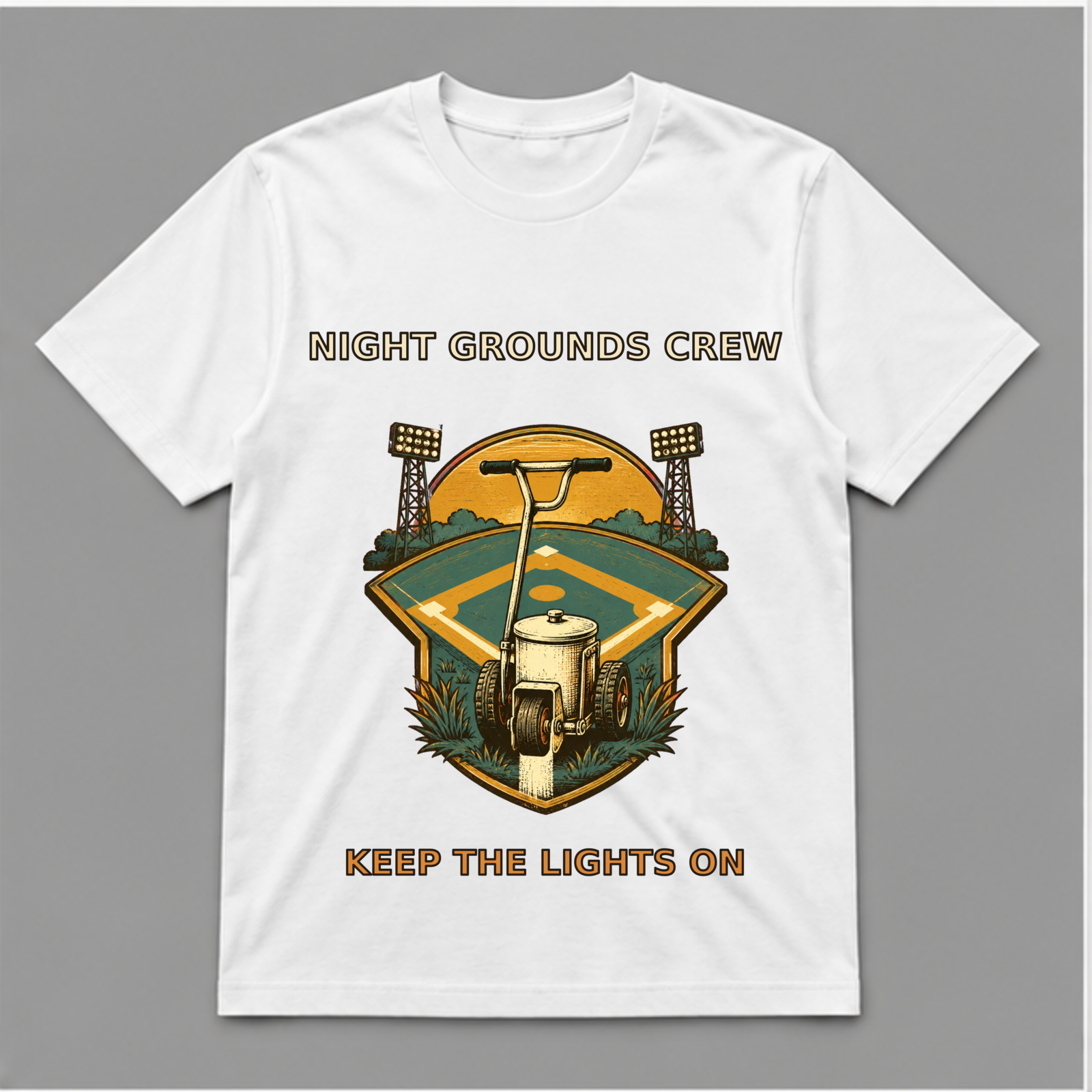 Night Grounds Crew Vintage Baseball Graphic T-Shirt - POD-20260805-085_white_front_mockup