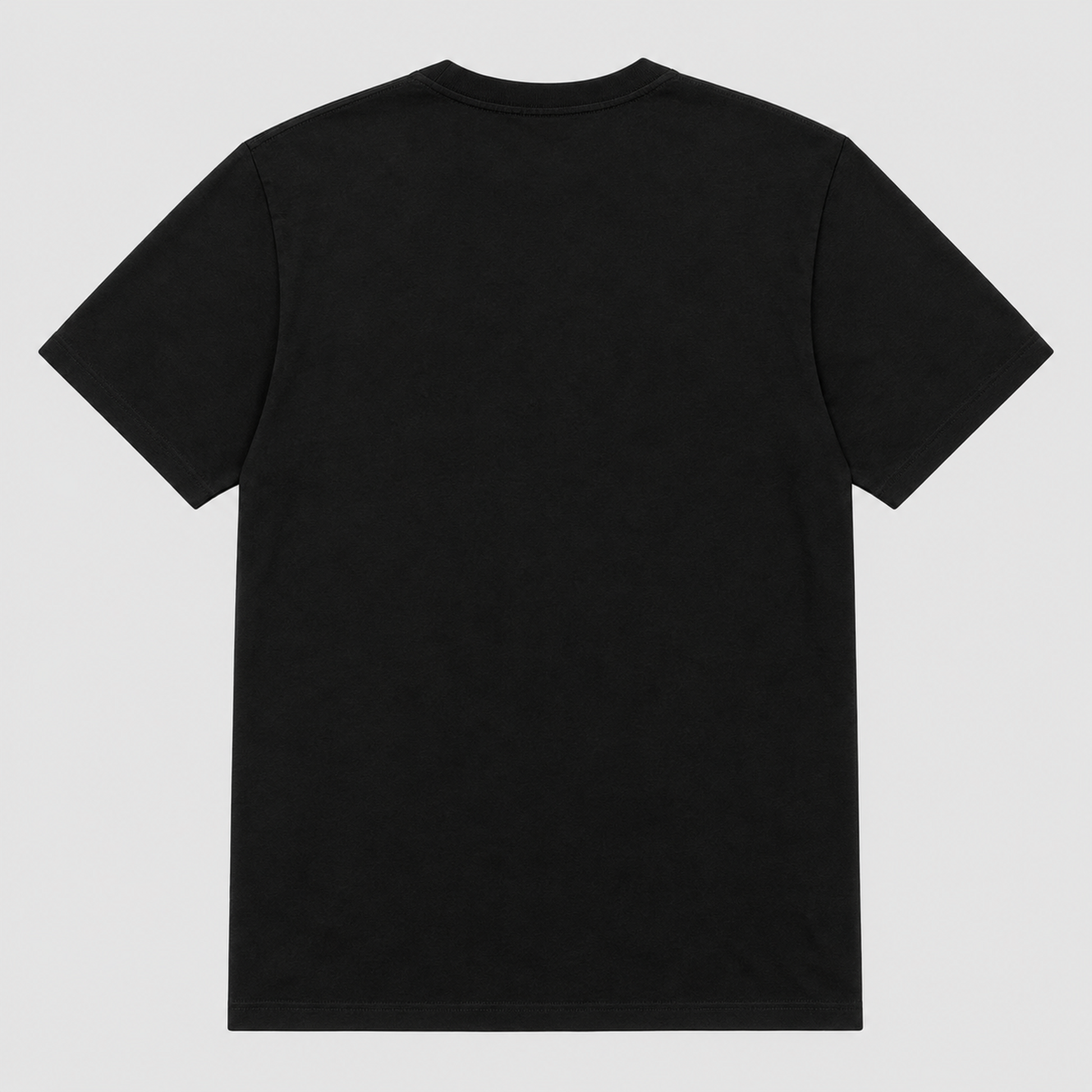 Garden Royalty Cabbage Crest Graphic T-Shirt - POD-20260807-114_black_back_mockup