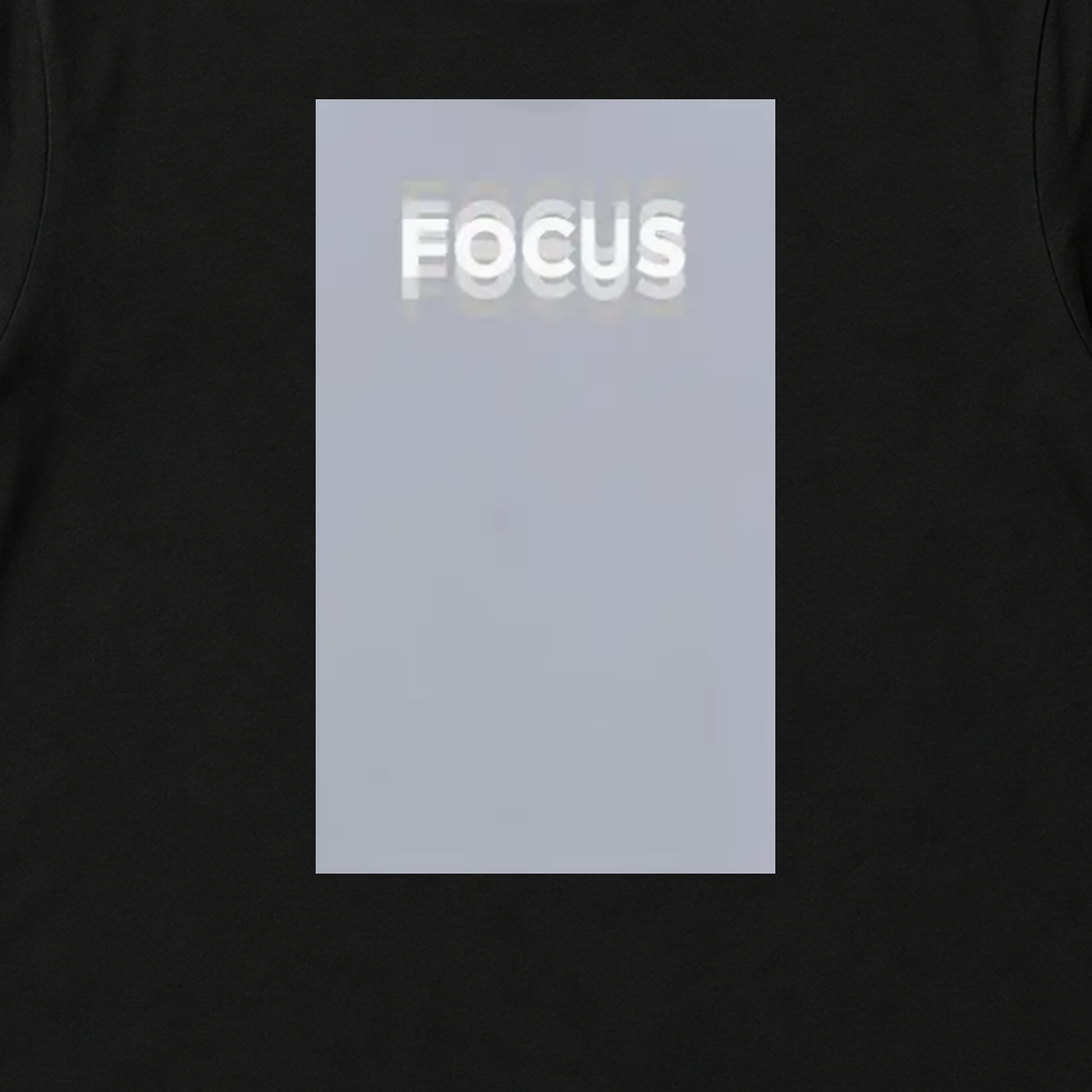 Focus Echo Graphic T-Shirt - POD-20260807-118_black_material_closeup