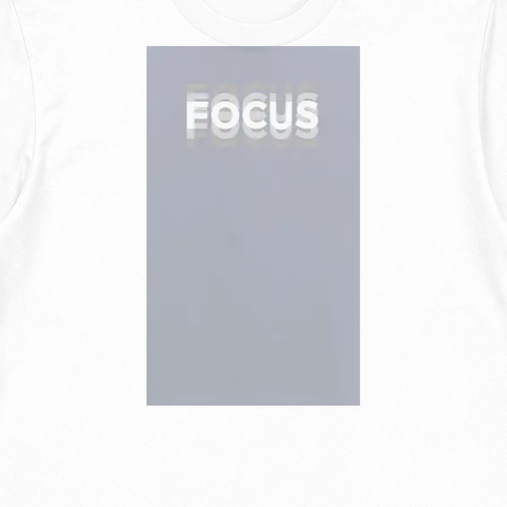Focus Echo Graphic T-Shirt - POD-20260807-118_white_material_closeup