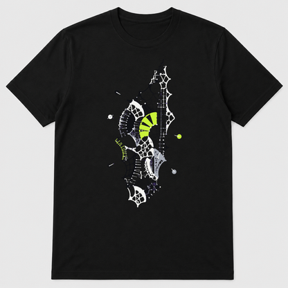Openwork Axis Graphic T-Shirt - POD-20260807-121_black_front_mockup