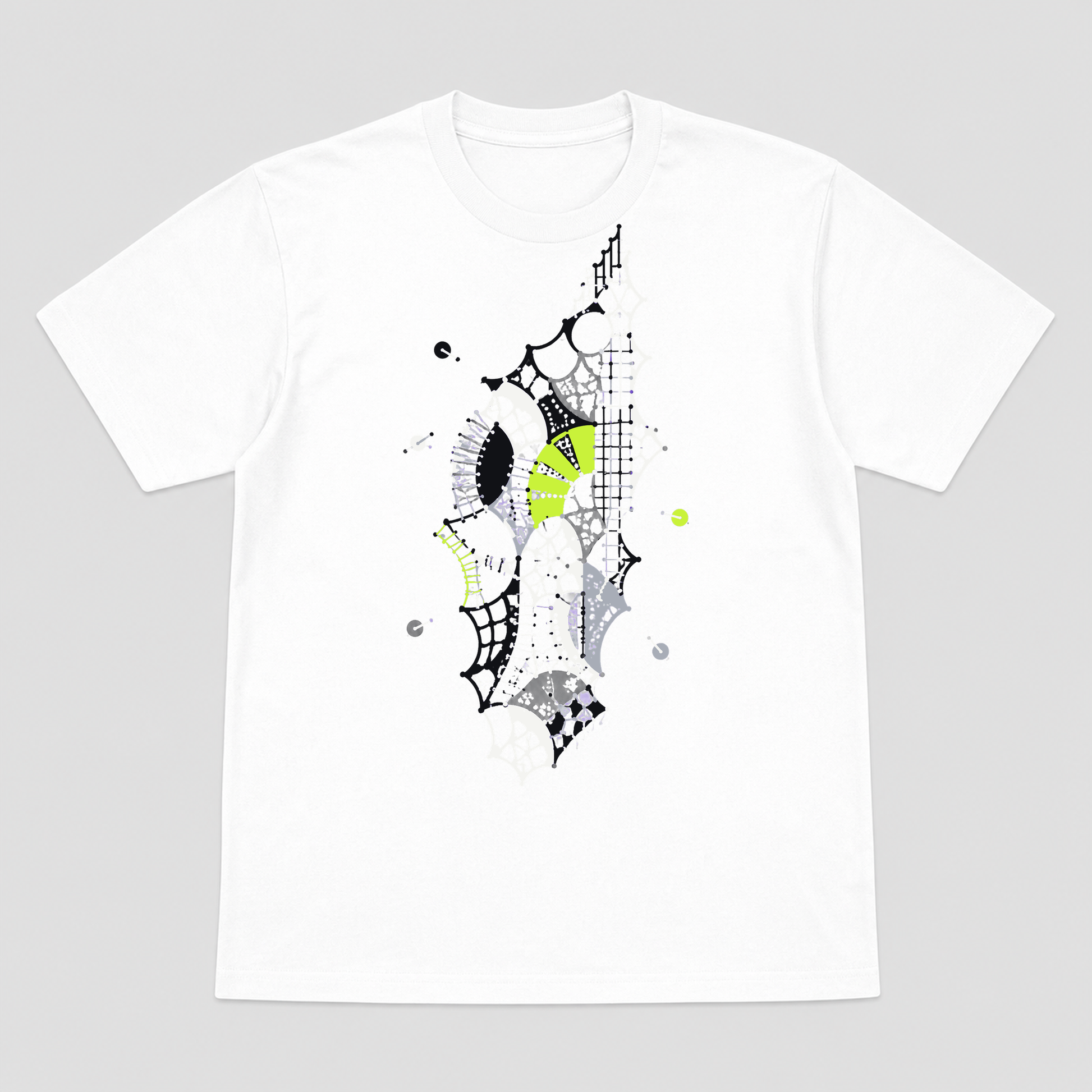 Openwork Axis Graphic T-Shirt - POD-20260807-121_white_front_mockup