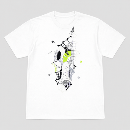 Openwork Axis Graphic T-Shirt - POD-20260807-121_white_front_mockup