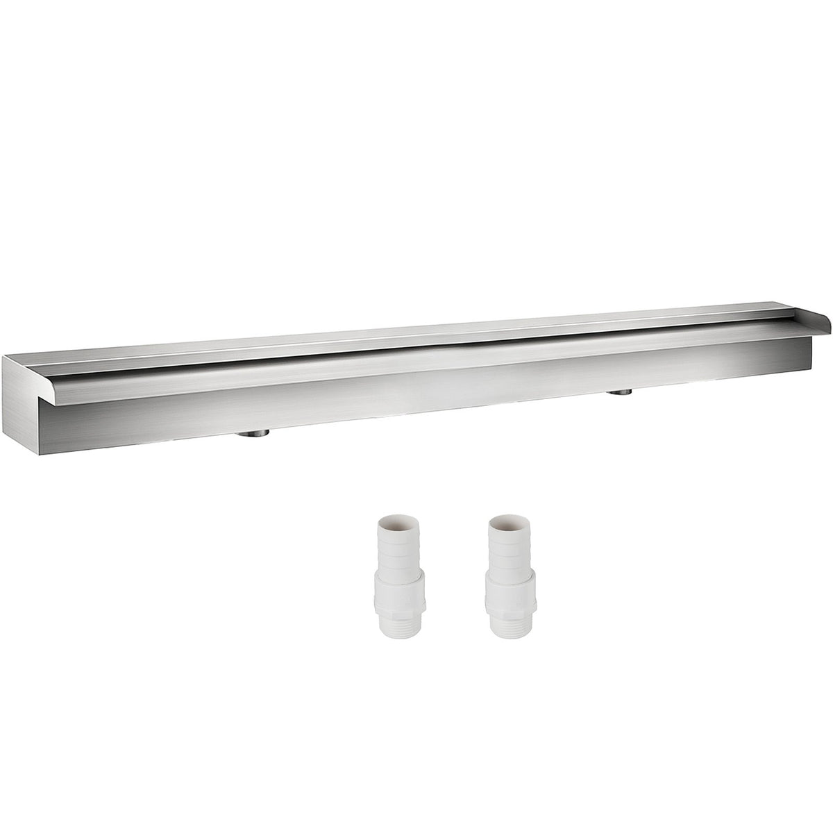 VEVOR Pool Fountain Waterfall Spillway, Stainless Steel Casc 150 cm