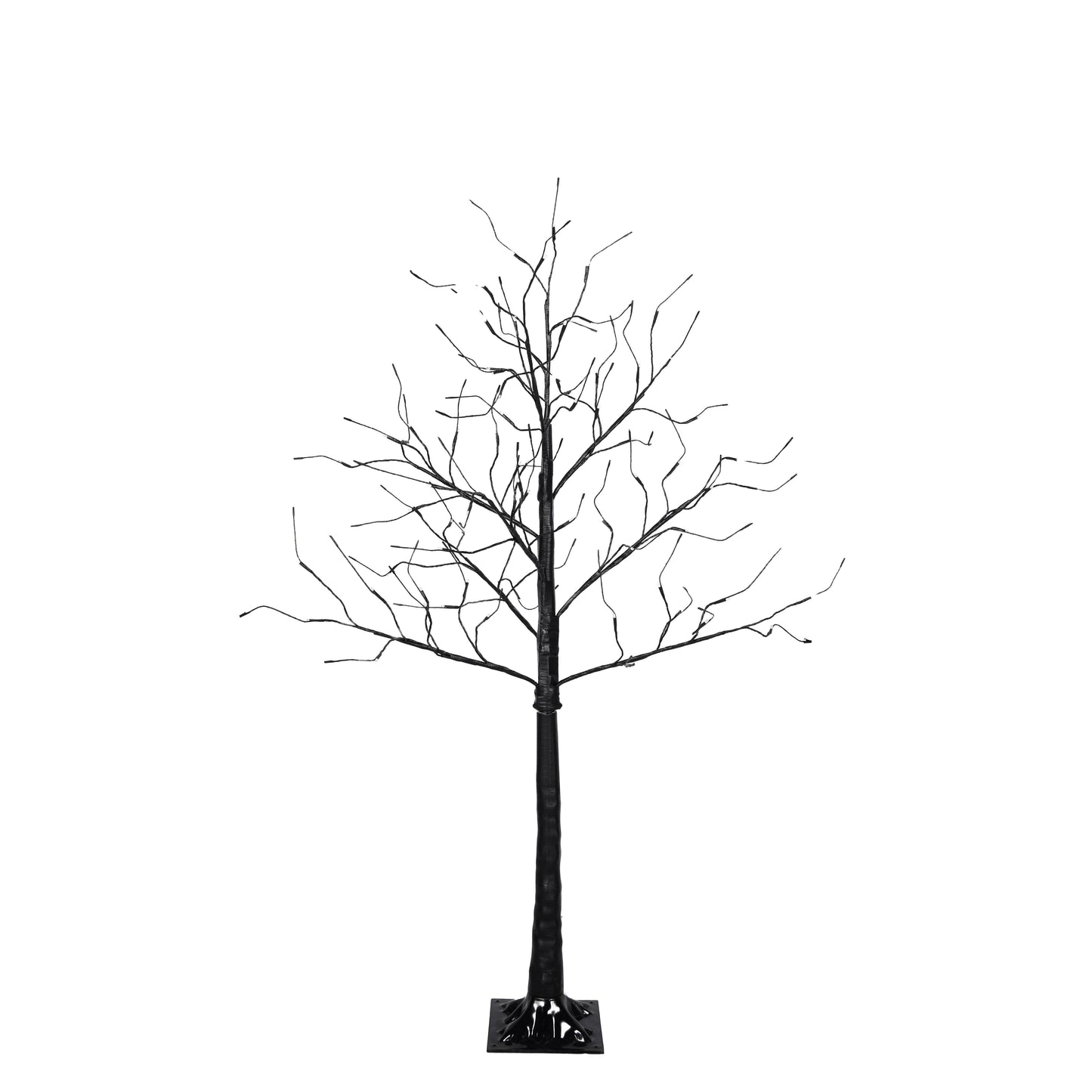 3 Pac Christmas Tree with Purple Lights, 4FT 5FT and 6FT, Lighted Black Tree for Christmas Decoration image 9