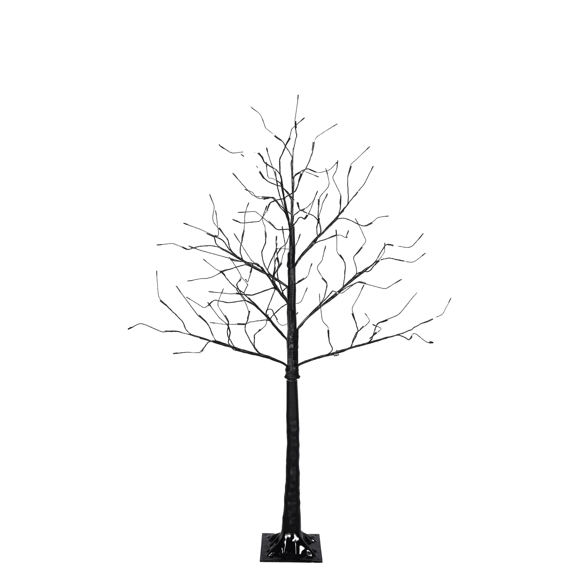 3 Pac Christmas Tree with Purple Lights, 4FT 5FT and 6FT, Lighted Black Tree for Christmas Decoration image 9