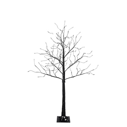 3 Pac Christmas Tree with Purple Lights, 4FT 5FT and 6FT, Lighted Black Tree for Christmas Decoration image 9