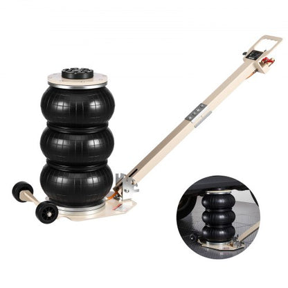VEVOR pneumatic air jack 3 Ton | Adjustable Handle | 1-6 sec