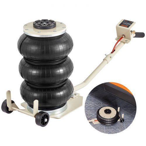 VEVOR pneumatic air jack 3 Ton | Long Handle | 3-5 sec