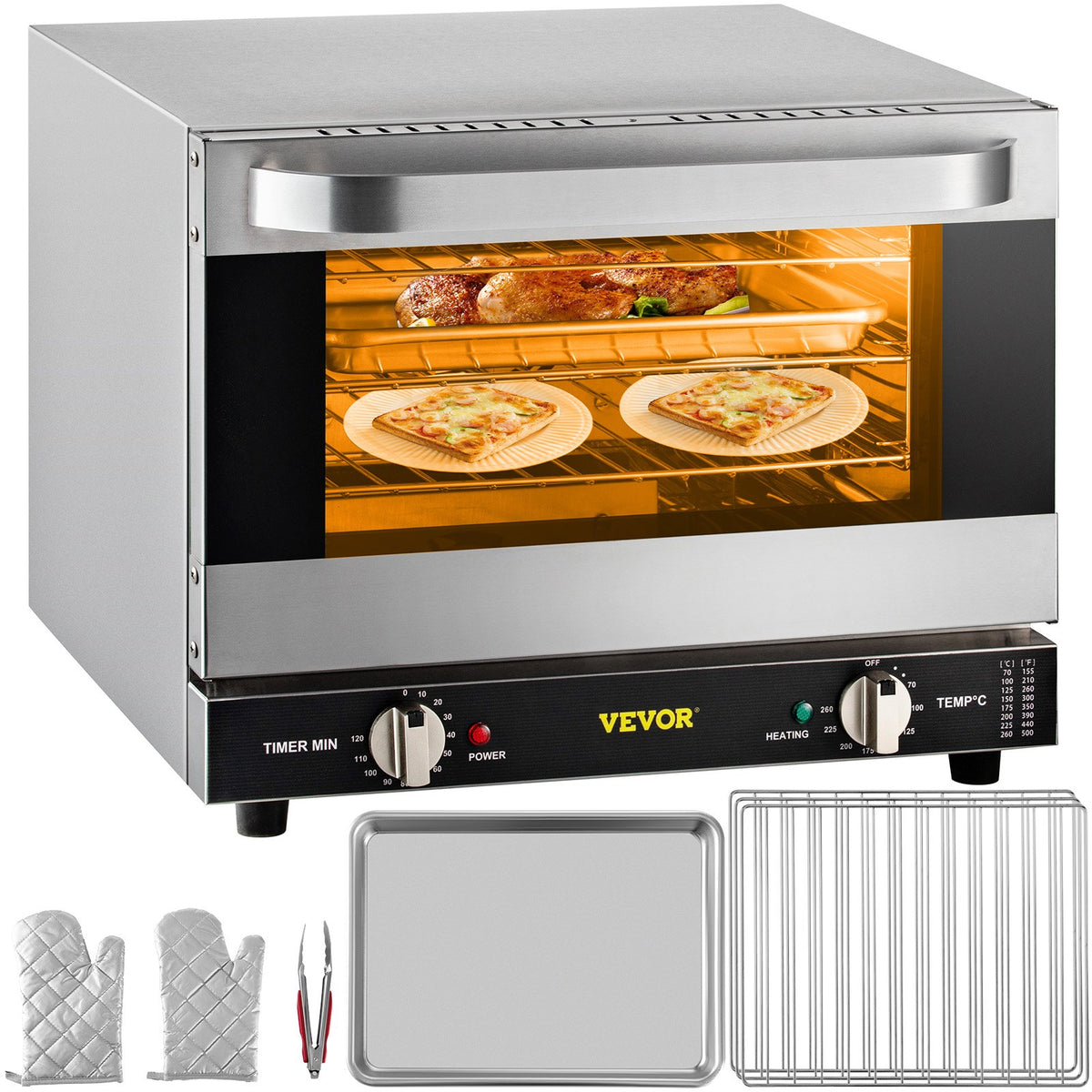 VEVOR Commercial Convection Oven 21 L
